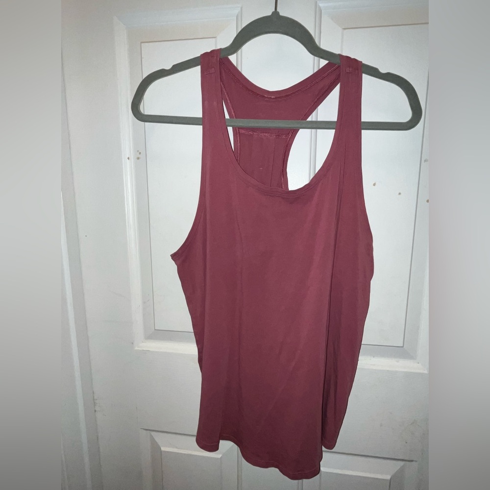 🍋 LIKE NEW Lululemon Love Tank *Pleated - Misty Merlot - Sz 6